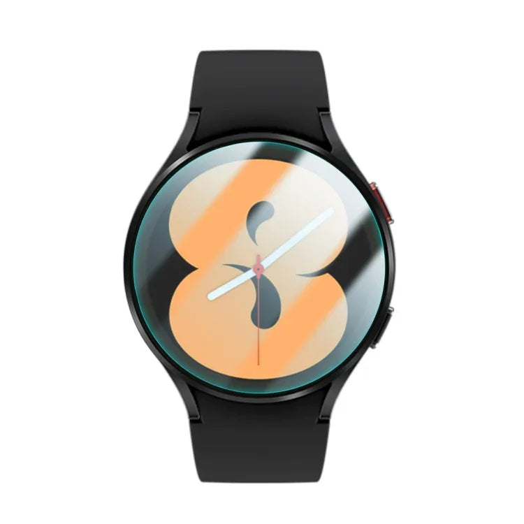 適用於 Samsung Galaxy Watch4 44mm ENKAY Hat-Prince 水晶螢幕保護貼 防刮手錶貼膜，1 片裝，2 片裝