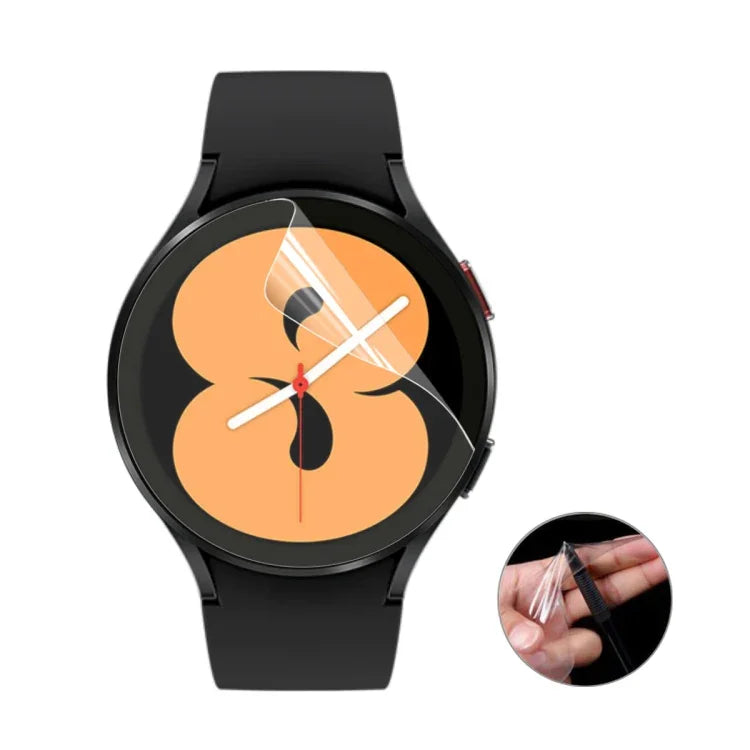 適用於 Samsung Galaxy Watch4 40mm ENKAY Hat-Prince 全螢幕覆蓋無翹邊 TPU 軟膜，1 片裝，2 片裝