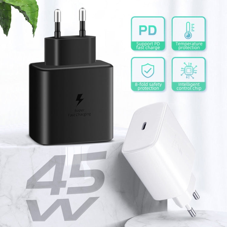 M135 45W USB-C / Type-C 埠快充充電器，歐規插頭，歐規插頭