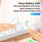 PD20W USB-C / Type-C 轉 8 Pin PD 快充同步數據線，適用 iPhone 13 / 12 系列，1米，1.5米，2米