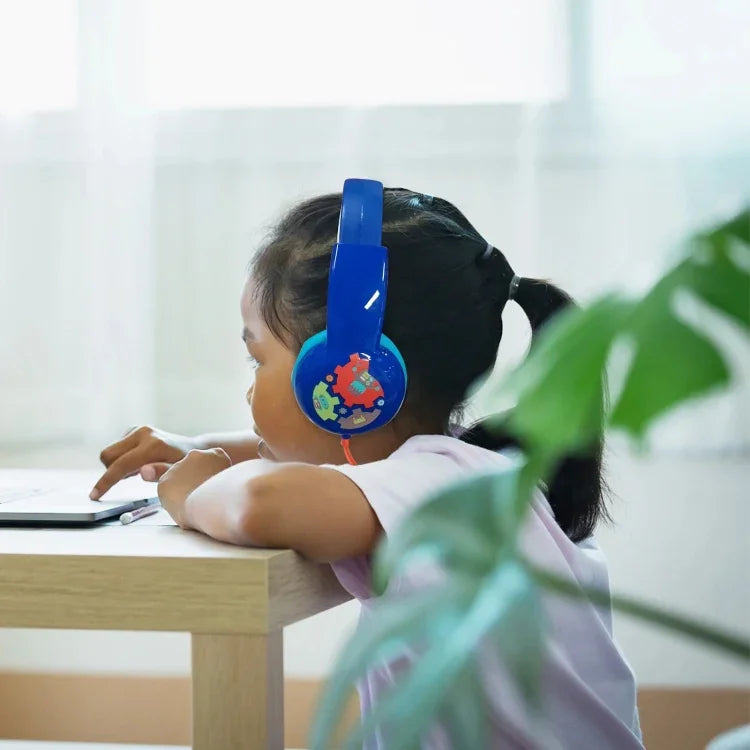 KID101 便攜可愛兒童學習有線耳機