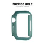 ENKAY Hat-Prince PC 框架 + 全覆蓋 PMMA 高清螢幕保護膜，適用於 Apple Watch Series 7 45mm