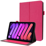 Two-Folding Holder Business Leather Tablet Case, For iPad mini 6 / mini 2024