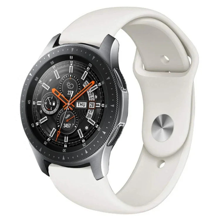 單色矽膠錶帶，適用於 Samsung Galaxy Watch Active 20mm