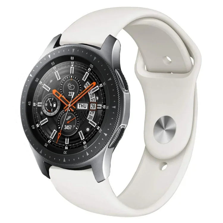 單色矽膠錶帶，適用於 Samsung Galaxy Watch Active 22mm