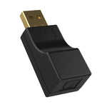 SW03 2 合 1 藍牙 5.0 音頻發射器 USB + SPDIF 低延遲光纖無線適配器，適用於電視、電腦