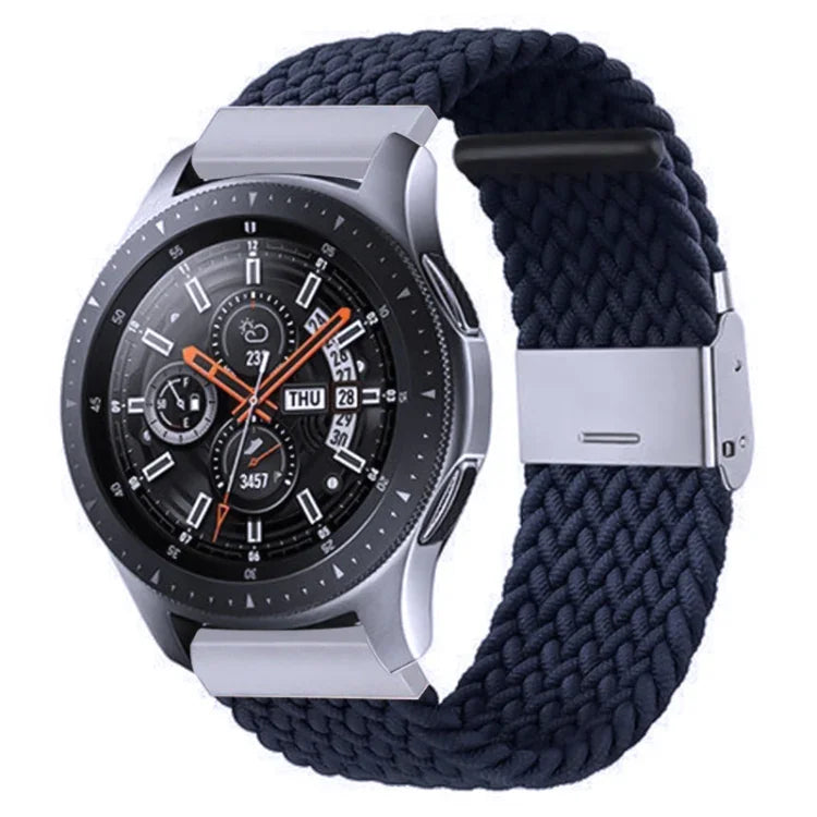 Galaxy Watch 4 20mm 尼龍編織金屬扣錶帶，20mm
