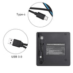 通用光碟機 Type-C USB 3.0 外接 DVD/CD/VCD 燒錄機 RW SVCD 光碟機播放器，通用光碟機