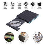 通用光碟機 Type-C USB 3.0 外接 DVD/CD/VCD 燒錄機 RW SVCD 光碟機播放器，通用光碟機