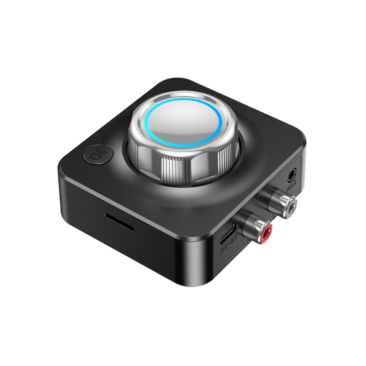 C39 藍牙 5.0 接收器 RCA 轉 3.5mm 無線音頻轉換器 支援 TF 卡, C39
