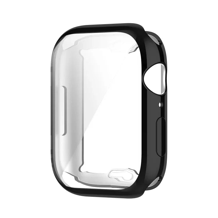 防震 TPU 全包覆保護殼附保護膜，適用於 Apple Watch Series 9 / 8 / 7 45mm，適用於 Apple Watch Series 9 / 8 / 7 41mm