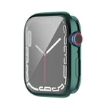 防震 TPU 全包覆保護殼附保護膜，適用於 Apple Watch Series 9 / 8 / 7 45mm，適用於 Apple Watch Series 9 / 8 / 7 41mm