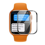 ENKAY Hat-Prince 3D 曲面全覆蓋全鋼化玻璃高清螢幕保護膜，適用於 Apple Watch Series 9 / 8 / 7 45mm，1 件裝，2 件裝，5 件裝，10 件裝