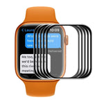 ENKAY Hat-Prince 3D 曲面全覆蓋全鋼化玻璃高清螢幕保護膜，適用於 Apple Watch Series 9 / 8 / 7 45mm，1 件裝，2 件裝，5 件裝，10 件裝