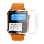 ENKAY Hat-Prince 3D 曲面全覆蓋全鋼化玻璃高清螢幕保護膜，適用於 Apple Watch Series 9 / 8 / 7 45mm，1 件裝，2 件裝，5 件裝，10 件裝