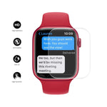 ENKAY Hat-Prince 電鍍 PC 鑽石錶殼 + 全覆蓋曲面 PET 螢幕保護膜，適用於 Apple Watch Series 7 45mm