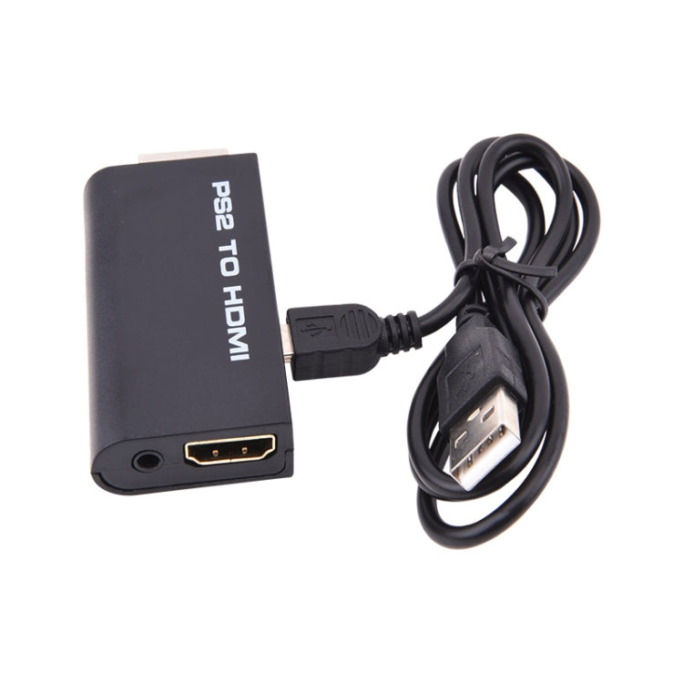 PS2 轉 HDMI 視頻轉換器，帶 3.5mm 輸出