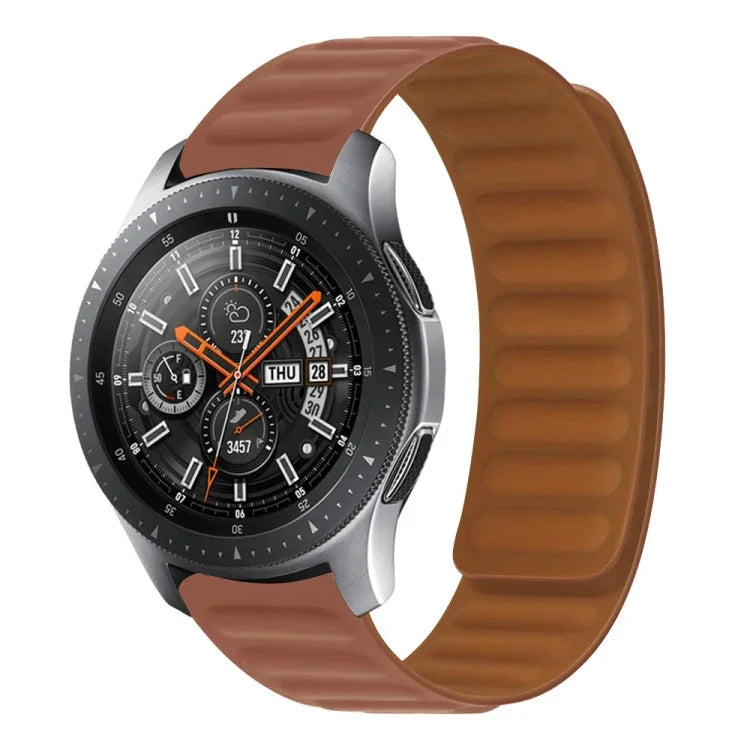 適用於 Samsung Galaxy Gear S3 矽膠磁吸錶帶，適用於 Samsung Galaxy Gear S3