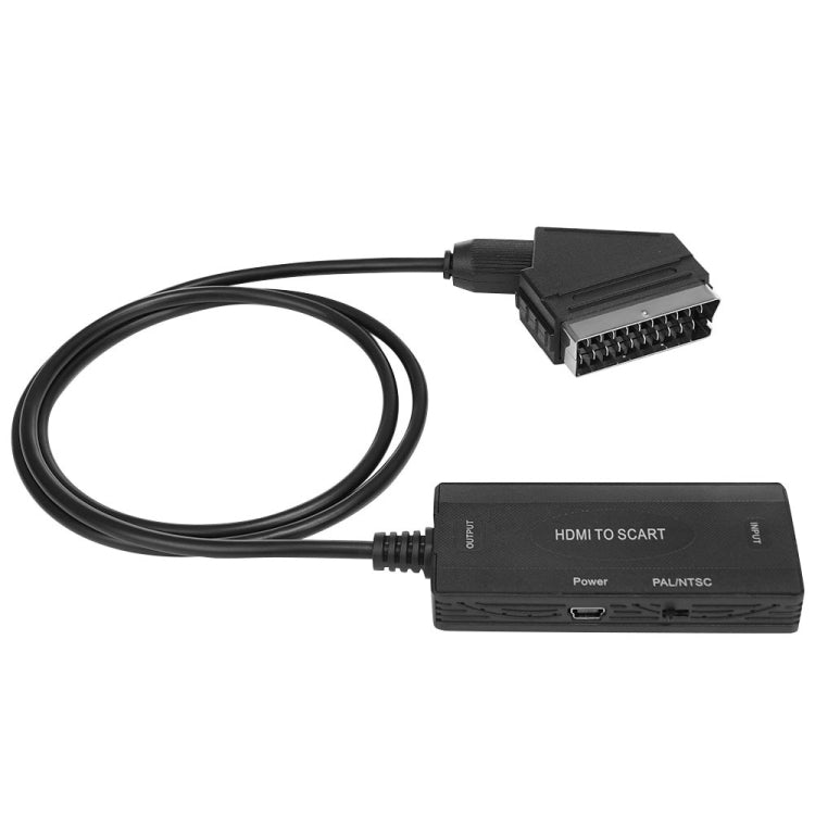 1080P HDMI 轉 SCART 音視頻轉換器，HDMI 轉 SCART