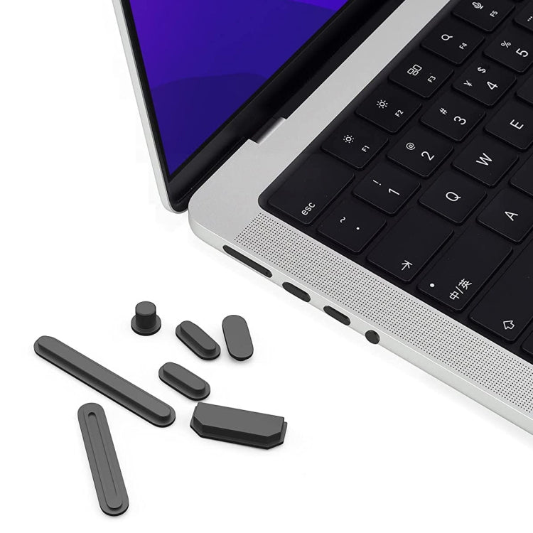 ENKAY Hat-Prince 矽膠防塵塞，適用於MacBook Air 13.6 2022/2024 A2681 (M2) / A3113 (M3)