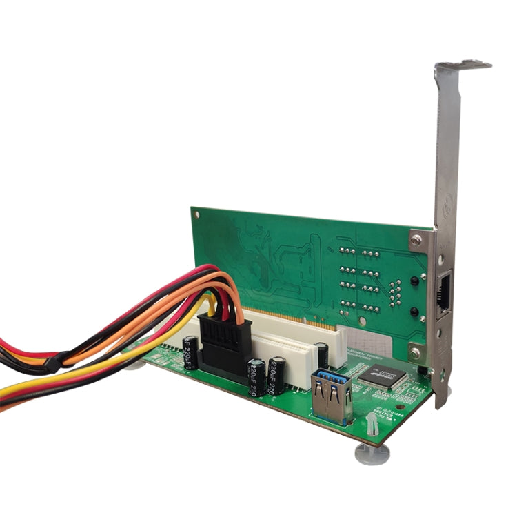 PCIe 轉雙 PCI 插槽轉接卡 USB 3.0 擴展卡