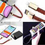 XJ-73 20公分 USB 轉 8 Pin 手環充電數據線，8 Pin，20公分 8 Pin