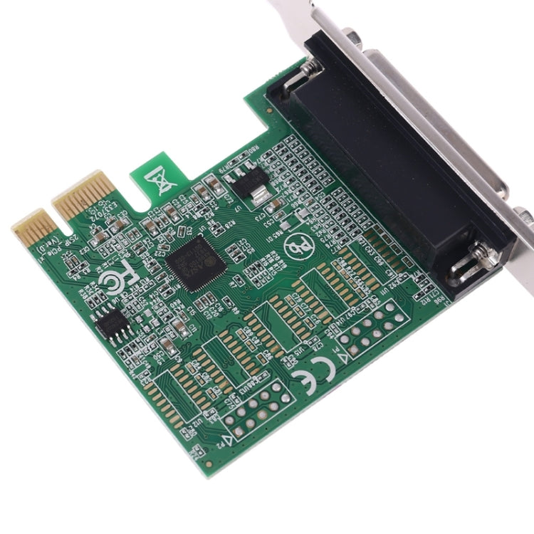 並口 DB25 25 針 PCIE 轉接卡 印表機 LPT 轉 PCI-E Express 卡 AX99100 轉換器轉接器
