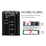 M.2 轉 SATA3.0 擴展卡 22 針轉接器 2.5 吋 SSD 介面轉換卡