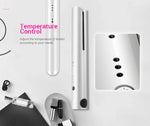 K-SKIN便攜充電式陶瓷直髮捲髮器，無線可調溫快速加熱造型工具