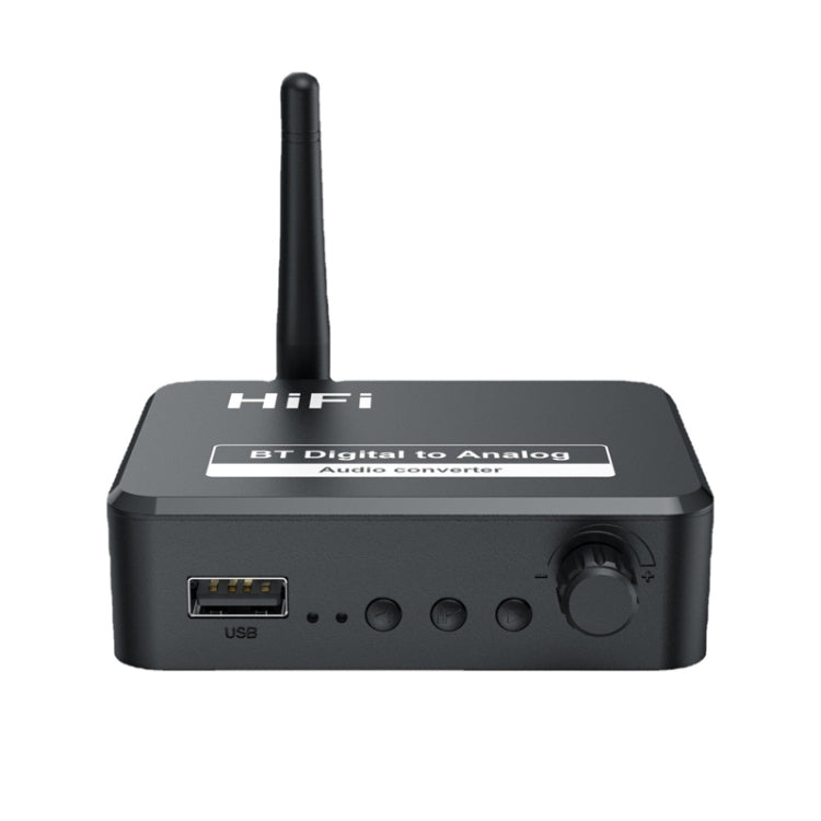 B35 藍牙 5.0 接收器 數位轉類比 3.5mm 音頻轉換器, B35