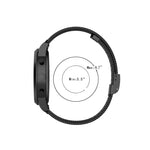 米蘭金屬鋼網一扣錶帶，適用於Samsung Galaxy Gear S3，適用於Samsung Galaxy Gear 2 R380，適用於Samsung Galaxy Gear2 Neo R381，適用於Samsung Galaxy Live SM-R382