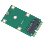 Mini PCI-E M.2 NGFF 30mm 42mm SSD轉52針mSATA轉接卡