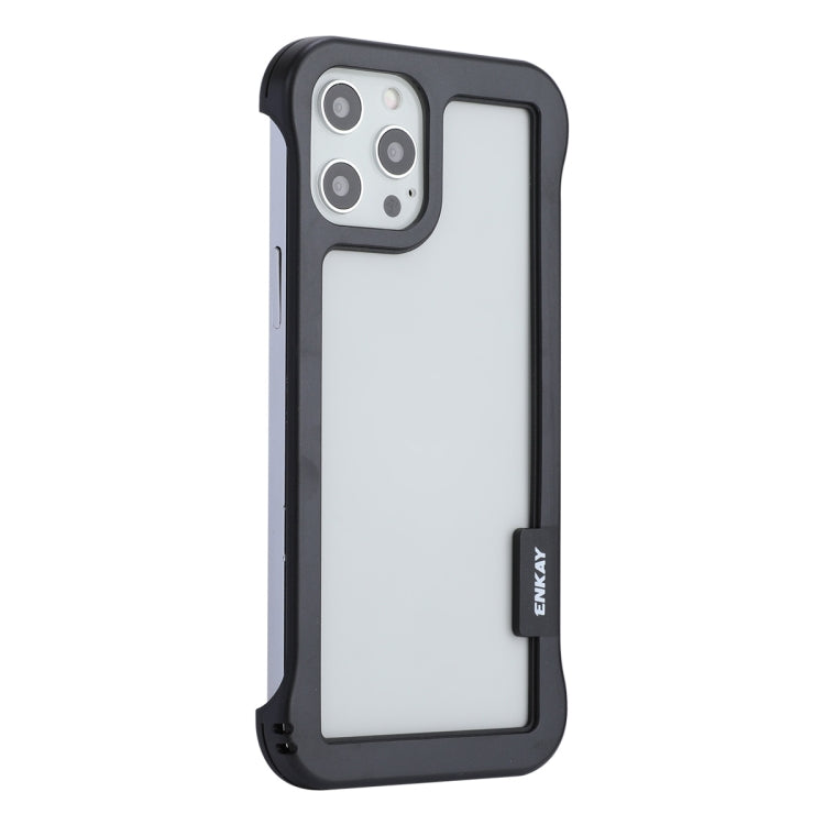 ENKAY Frameless Hollow Shockproof PC Case for iPhone 12 Pro Max, For iPhone 12 Pro Max