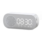 Z7 數位藍牙 5.0 喇叭多功能鏡面鬧鐘 FM 收音機，Z7（黑色）、Z7（白色）、Z7（粉色）