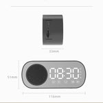 Z7 數位藍牙 5.0 喇叭多功能鏡面鬧鐘 FM 收音機，Z7（黑色）、Z7（白色）、Z7（粉色）