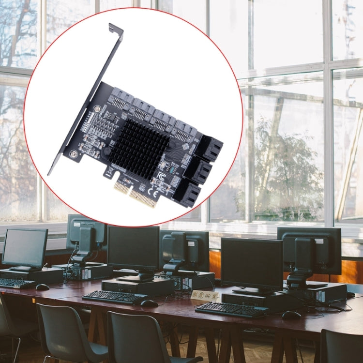 6Gbps PCI Express轉SATA 3.0擴充卡