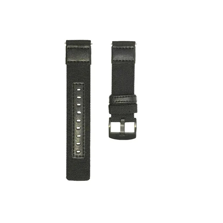 耐磨帆布錶帶，適用於 Samsung Galaxy Watch4 40mm，適用於 Samsung Galaxy Watch4 44mm