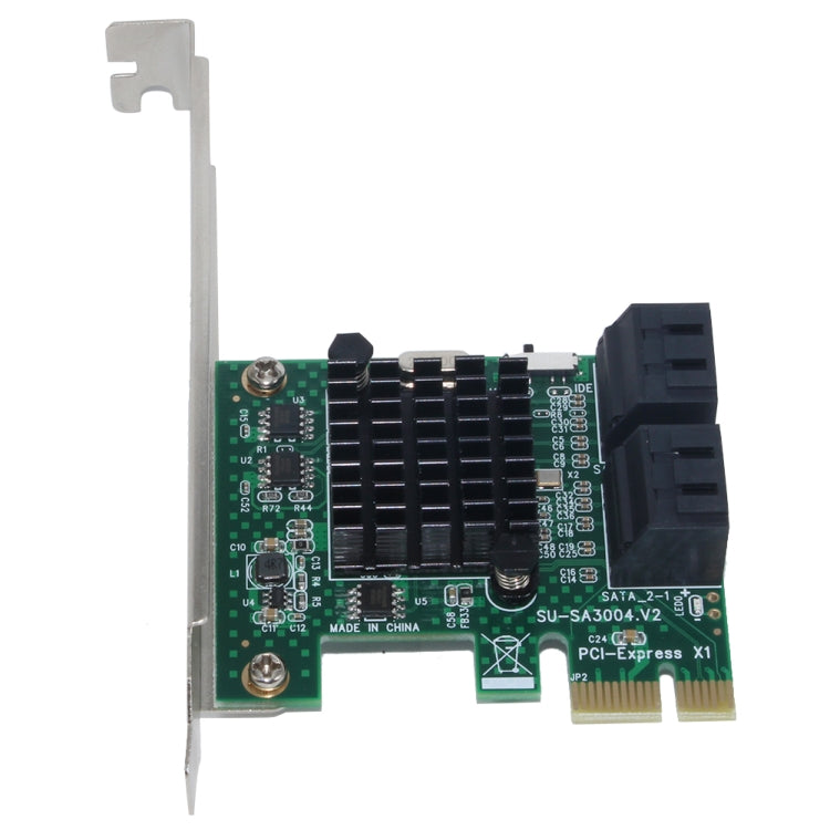 PCI Express 4埠PCI-E X1/X4/X8/X16轉換器PCIE轉SATA擴充轉接卡