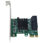 PCI Express 4埠PCI-E X1/X4/X8/X16轉換器PCIE轉SATA擴充轉接卡