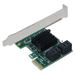 PCI Express 4埠PCI-E X1/X4/X8/X16轉換器PCIE轉SATA擴充轉接卡