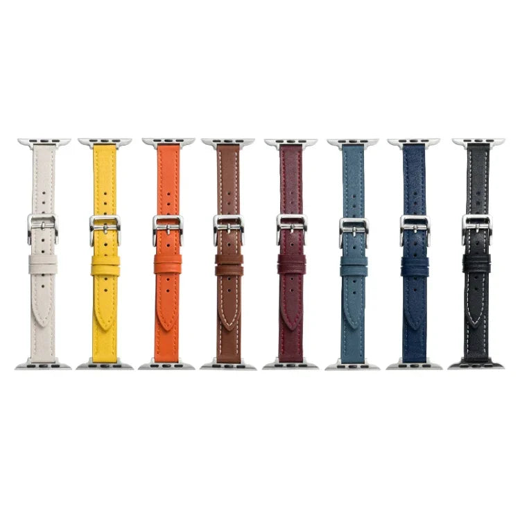 超細纖維皮革針扣錶帶，適用於 Apple Watch 系列，7 41mm / 6&SE&5&4 40mm / 3&2&1 38mm，7 45mm / 6&SE&5&4 44mm / 3&2&1 42mm