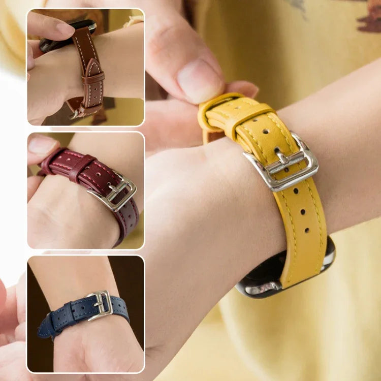 超細纖維皮革針扣錶帶，適用於 Apple Watch 系列，7 41mm / 6&SE&5&4 40mm / 3&2&1 38mm，7 45mm / 6&SE&5&4 44mm / 3&2&1 42mm