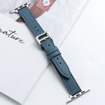 超細纖維皮革針扣錶帶，適用於 Apple Watch 系列，7 41mm / 6&SE&5&4 40mm / 3&2&1 38mm，7 45mm / 6&SE&5&4 44mm / 3&2&1 42mm