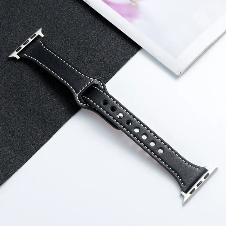 超細纖維皮革錶帶，適用於 Apple Watch 系列，7 41mm / 6&SE&5&4 40mm / 3&2&1 38mm，7 45mm / 6&SE&5&4 44mm / 3&2&1 42mm