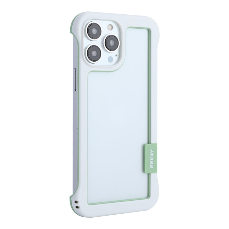 ENKAY Frameless Hollow Shockproof PC Case for iPhone 13 Pro Max, For iPhone 13 Pro Max