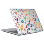 ENKAY 花卉系列圖案筆記型電腦保護水晶殼，適用於MacBook Air 13.3吋 A1932 / A2179 / A2337