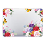 ENKAY 花卉系列圖案筆記型電腦保護水晶殼，適用於MacBook Air 13.3吋 A1932 / A2179 / A2337
