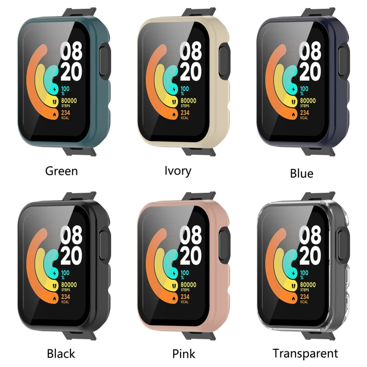 PC+ Toughened Film Protective Case, For Xiaomi Mi Watch Lite, For Xiaomi Redmi Watch