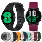 20mm 格紋矽膠錶帶，適用於 Samsung Galaxy Watch 4 40mm / 44mm，適用於 Samsung Galaxy Watch 4 Classic 42mm / 46mm，適用於 Samsung Galaxy Watch 3 41mm，適用於 Samsung Galaxy Watch Active 2 40mm / 44mm