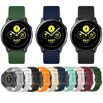 20mm 格紋矽膠錶帶，適用於 Samsung Galaxy Watch Active 40mm，Samsung Galaxy Watch 42mm，Samsung Galaxy Gear Sport，Samsung Gear S2 Classic